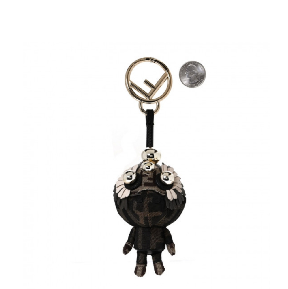 Fendi Zucca Monkey bah Charm